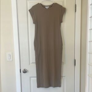 Casual Tan Dress